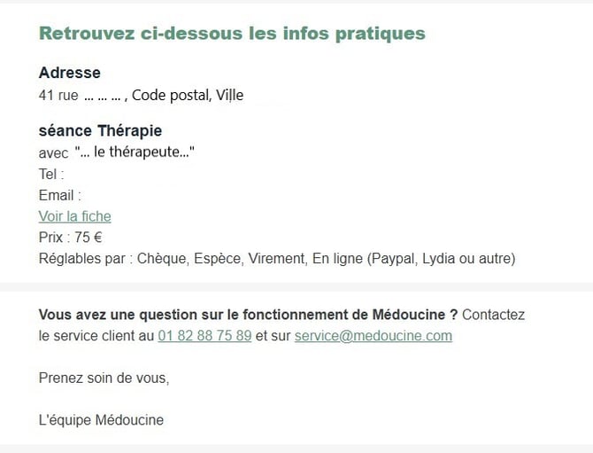 Email confirmation 1