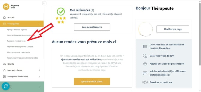 Type de rendez-vous 2