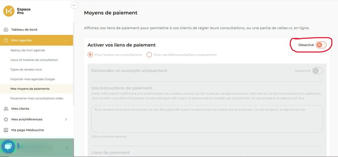 lien de paiement 3