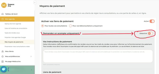 lien de paiement 4